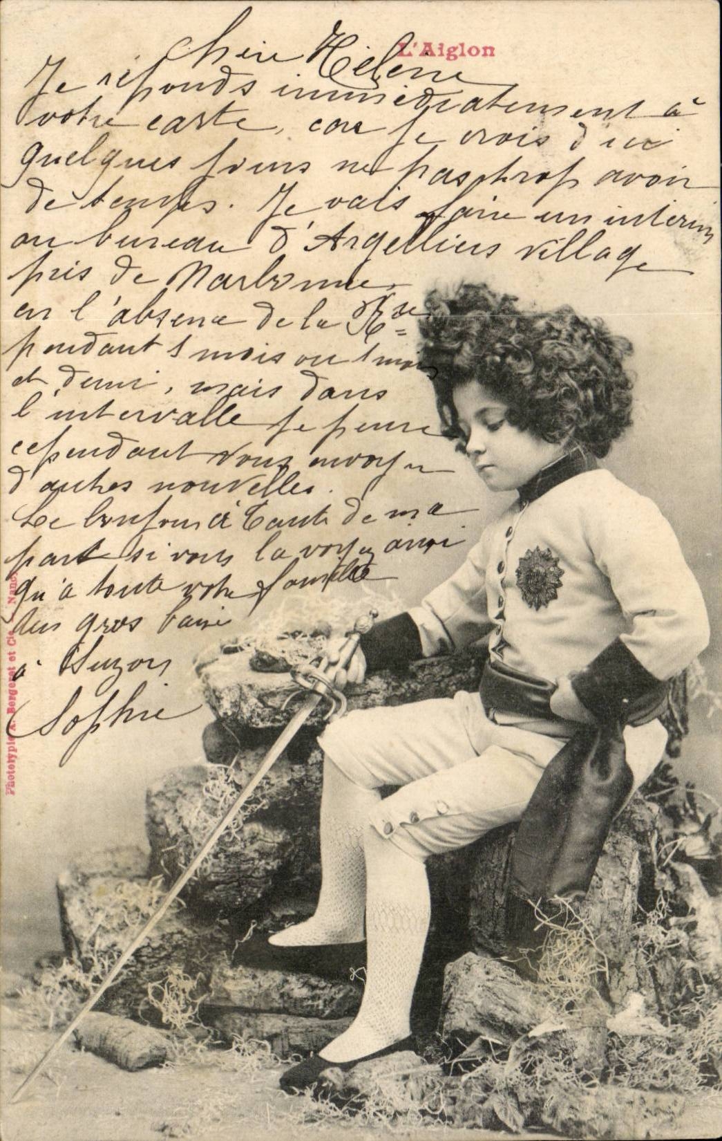 CPA Fantaisie Enfant L'aiglon