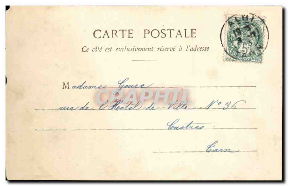 CPA Fantaisie Enfant La journee de Suzette Ecole Ecoliere EColier — Verso