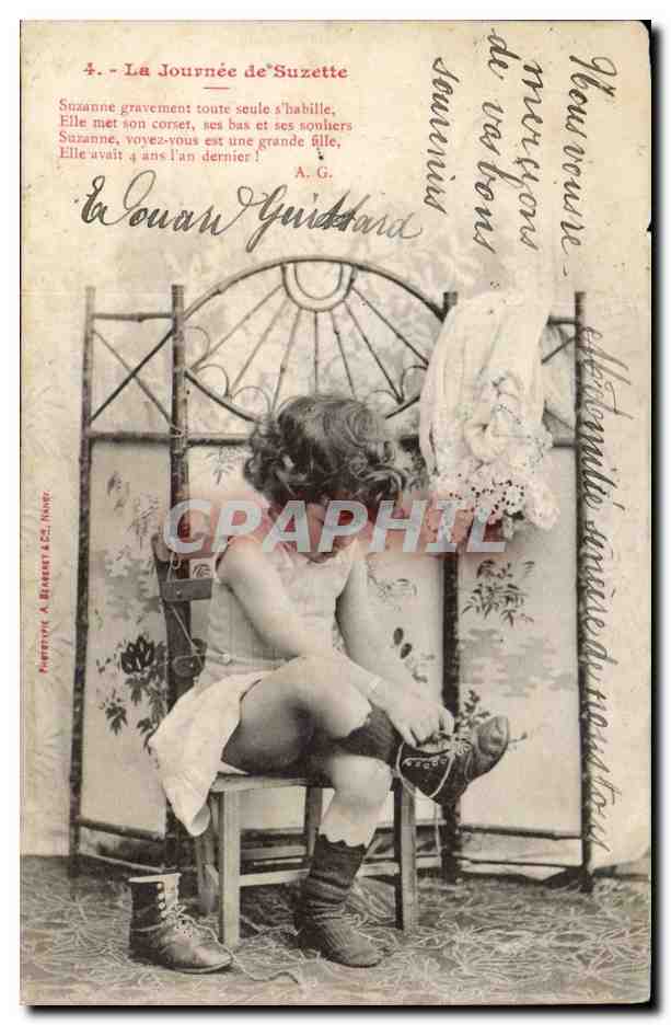 Suzanne — La Journée de Suzette — Phototype A. BERNET & Cie, Nancy