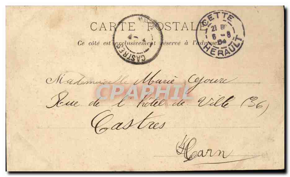 CPA Fantaisie Femme et enfant Le pater (priere) — Rückseite