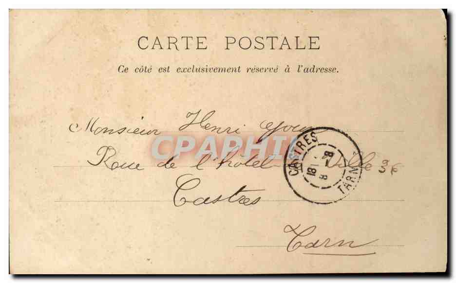 CPA Fantaisie Femme et enfant Le pater (priere) — Rückseite