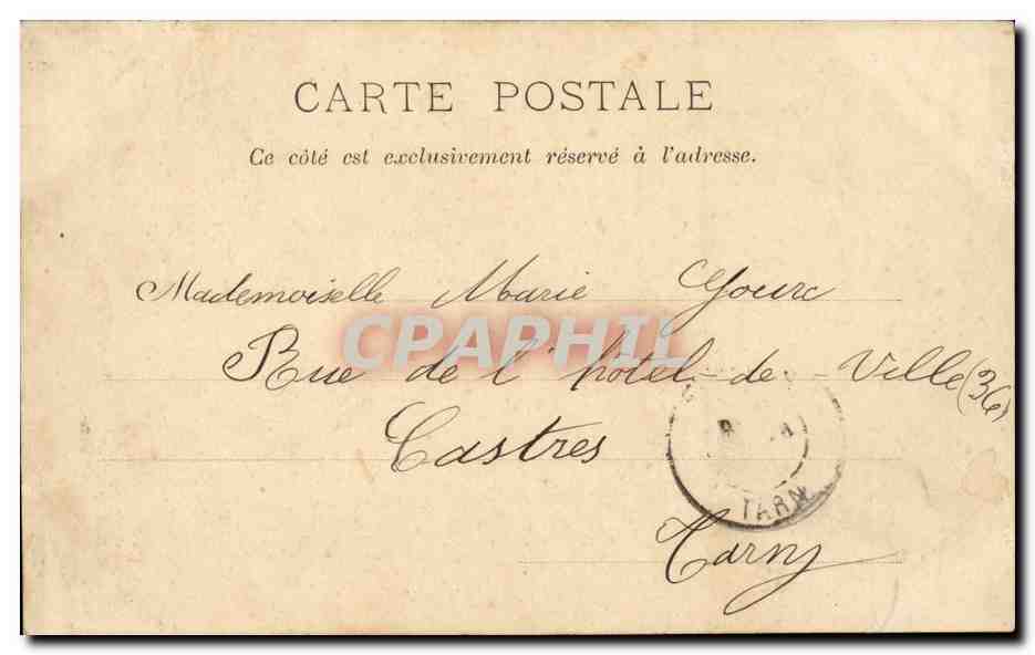 CPA Fantaisie Femme et enfant Le pater (priere) — Rückseite