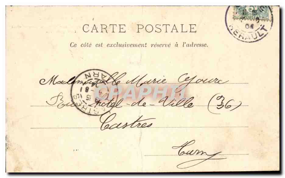 CPA Fantaisie La confession Enfants — Rückseite