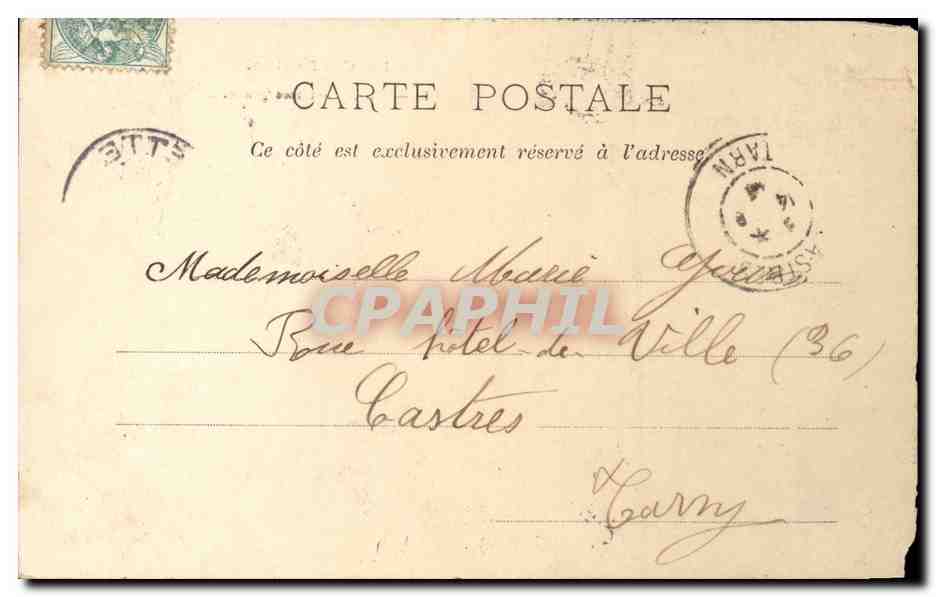 CPA Fantaisie La confession Enfants — Rückseite