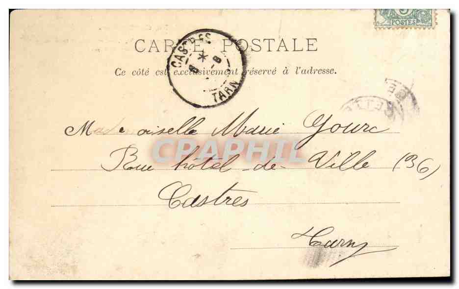 CPA Fantaisie La confession Enfants — Rückseite