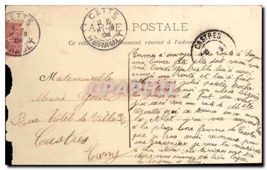 CPA Fantaisie La confession Enfants — Rückseite