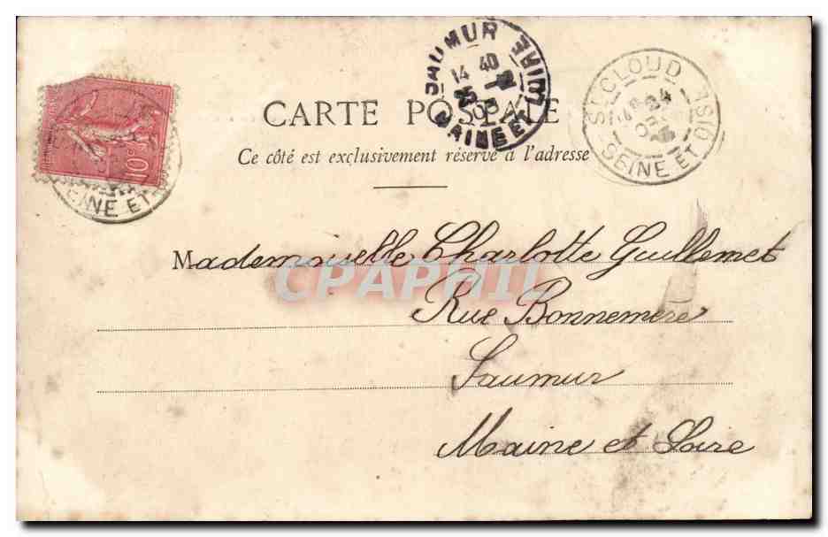 CPA Fantaisie Enfants le Noel de nos bebes — Rückseite