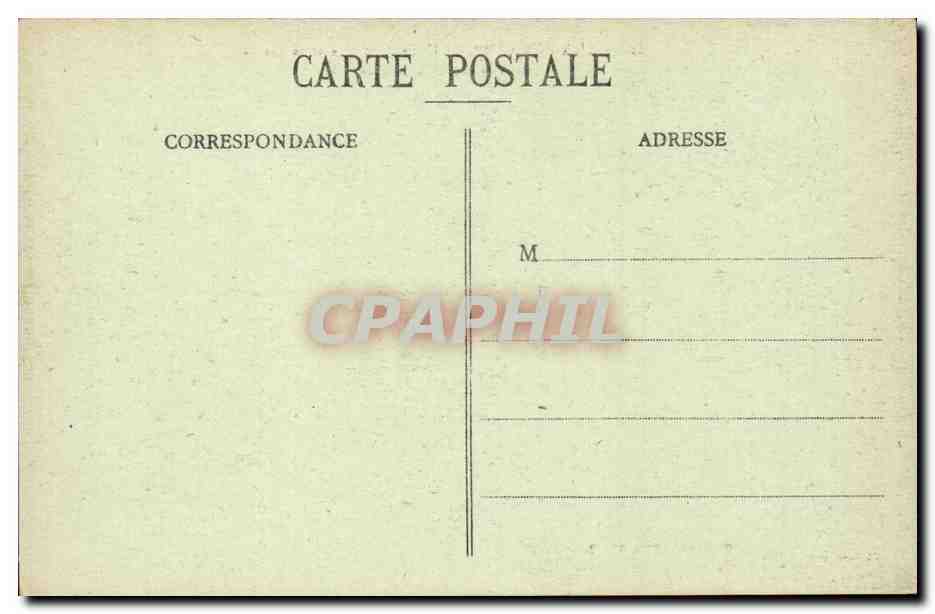 Chiry Ourscamp CPA L'usine de filature et de tissage detruite par les allemands Environs de Compiegne — Rückseite