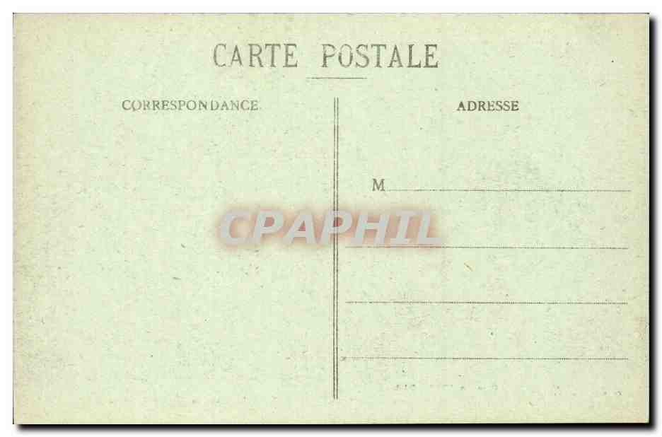 Carlepont — La Place de l'Église — Décelie, Compiègne — Verso