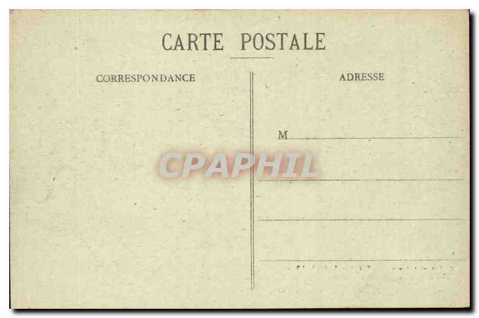 Thiescourt - Maison dite « Le Château », habité par un Colonel allemand — Guerre 1914-1918 — Dacello, Compiegne, n°30 — Verso