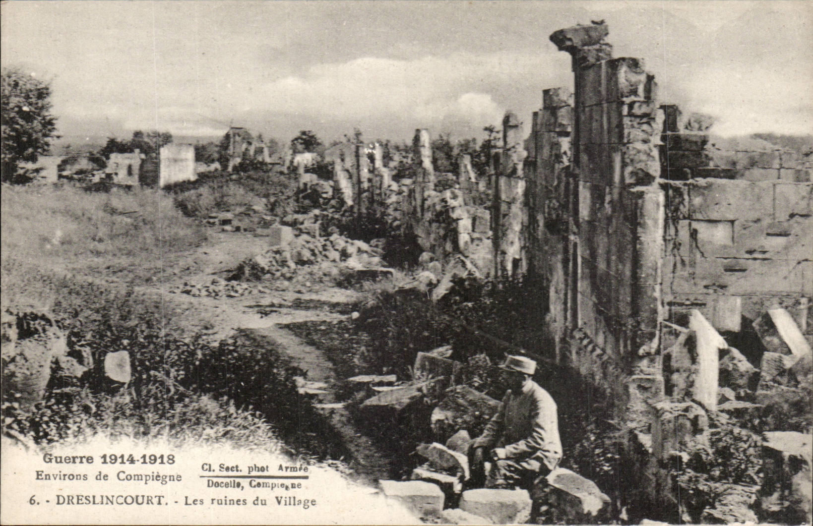 Dreslincourt — Les ruines du Village — Docelle, Compiègne, n°6