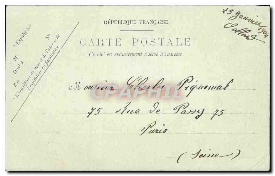 Beauvais — L'École Normale des Filles — LL. — Verso