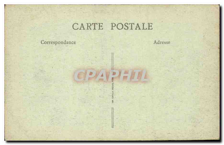 Chaumont en Vexin CPA Berticheres Entree du chateau — Rückseite