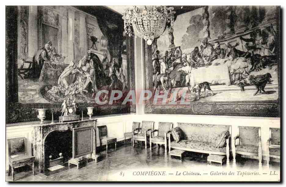 Compiègne — Le Château — Galeries des Tapisseries — LL. — n°85