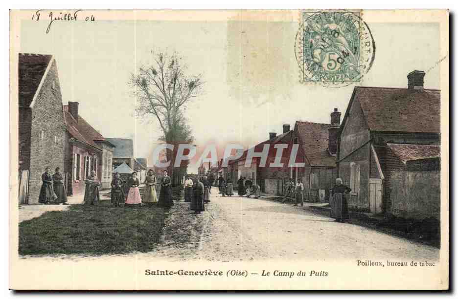 Sainte-Genèviève (Oise) — Le Camp du Puits — Poilieux, ufficio di tabacchi