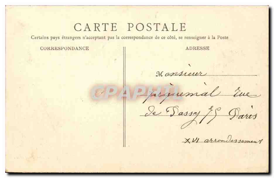 Sainte-Genestière (Oise) — Vue générale — Poilleux, bureau de tabac — Verso