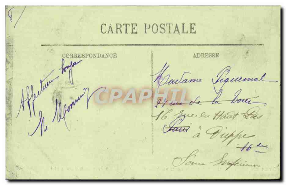 Fêtes en l'honneur de Jeanne d'Arc — Chevaliers — Cortège se rendant au Tournois — Compiègne, 28 Mai et 5 Juin 1911 — LL. — Reverso
