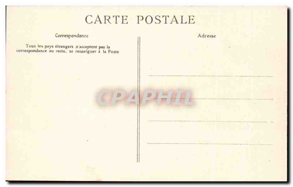 Biskra — Départ pour la Fantasia — Héliotypie E. Lo Doley, Paris — Verso