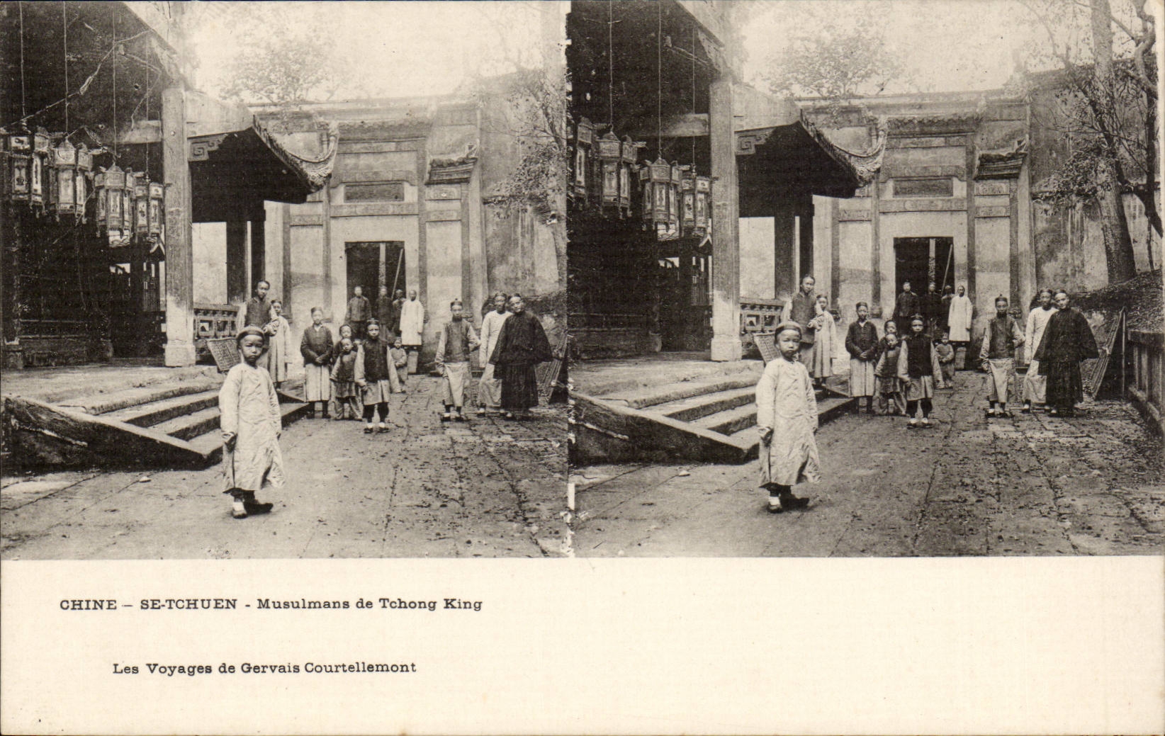 Musulmans de Tchong King — Chine — Les Voyages de Gervais Courtellemont