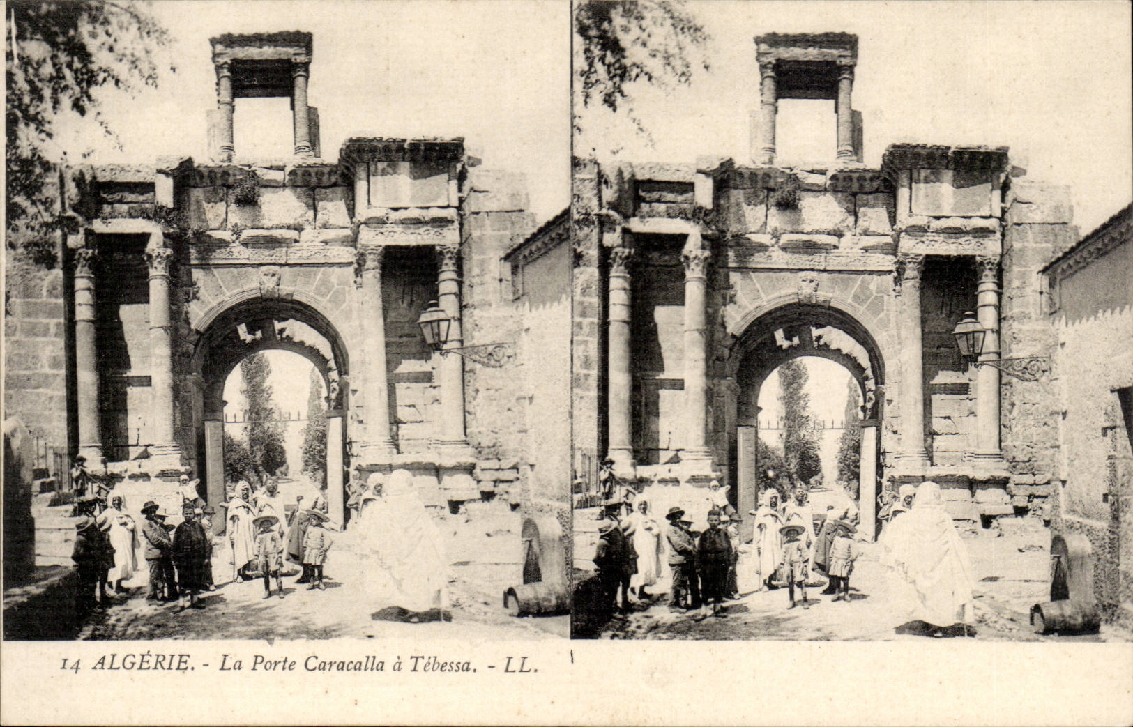 La Porte Caracalla à Tébessa — Algérie — LL, n°14