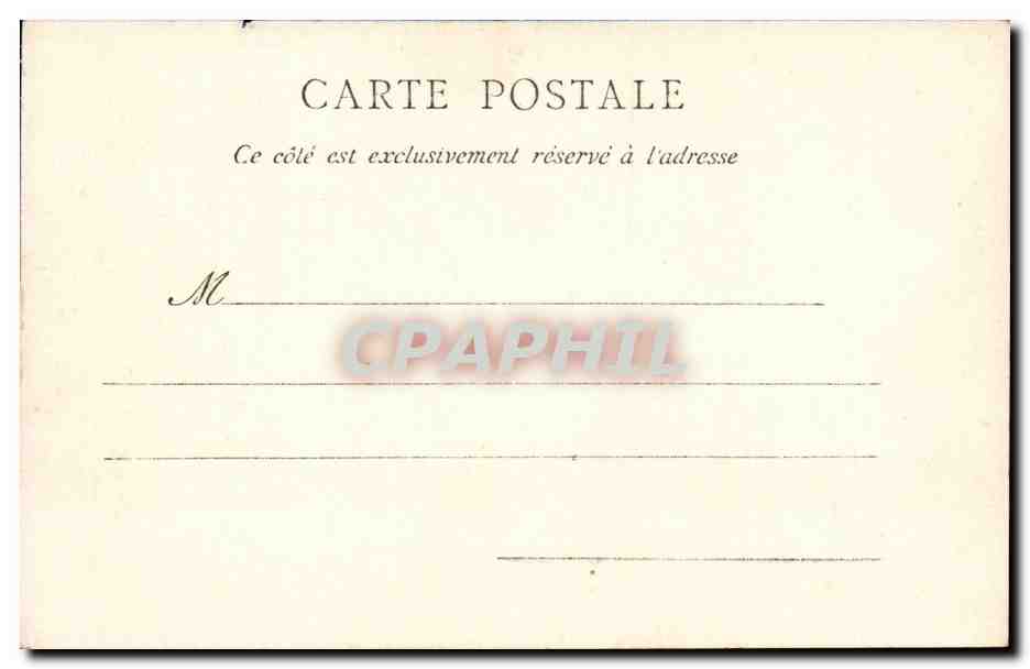 Italie Italia CPA Les bords du Tassin vus du pont — Rückseite