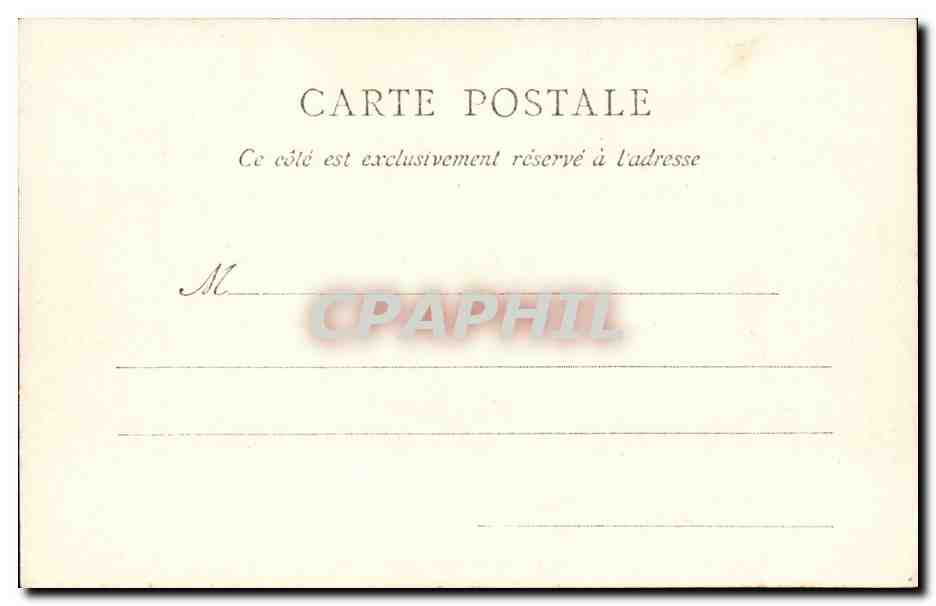 Italie Italia CPA Milan Vue generale de la cathedrale — Rückseite
