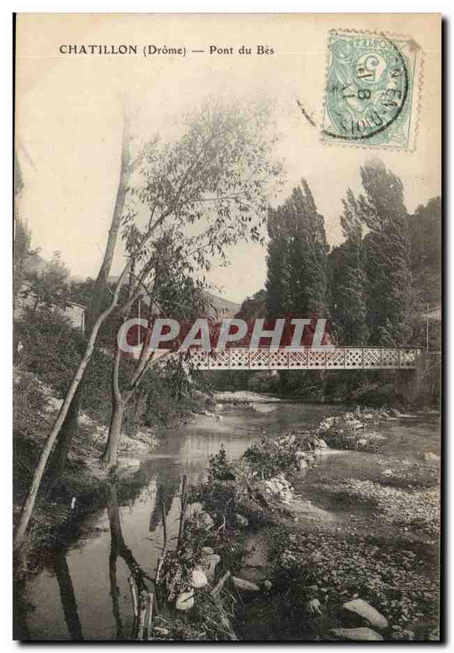 Chatillon CPA Pont du Bes