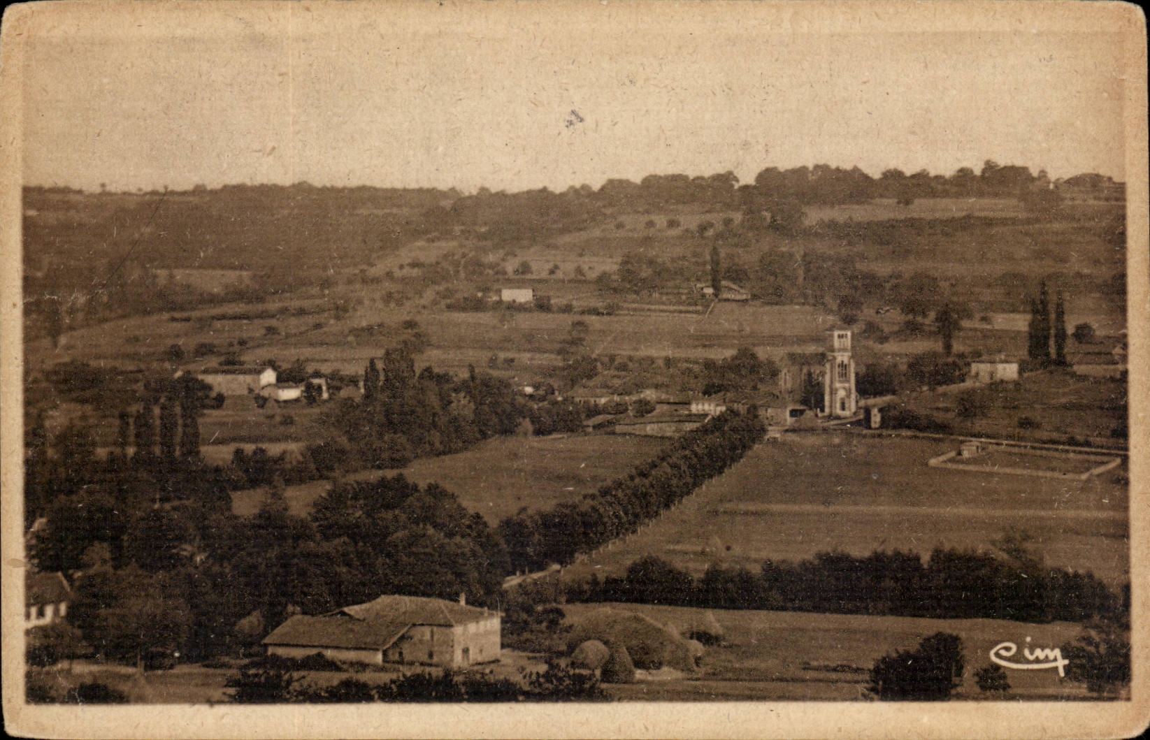 Saint-Bonnet-de-Valclérieux — Vue Générale — Cinq