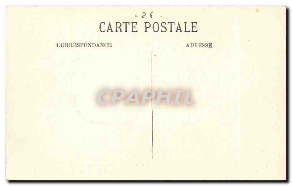 Environs de Valence — Les Ruines de Crusol — Vieux Château féodal — LL. Selecta — Rückseite