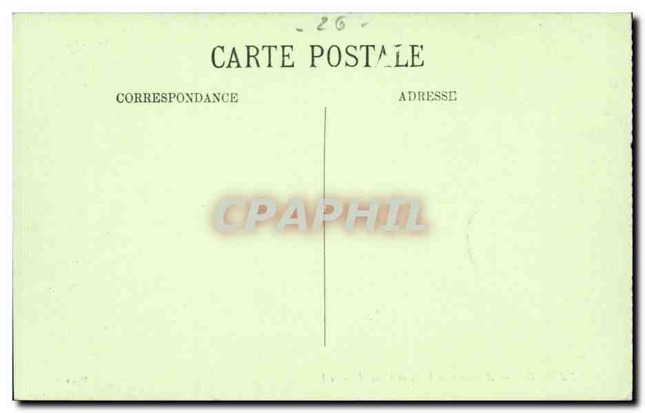 Valence CPA Avenue Gambetta et CRussol — Rückseite