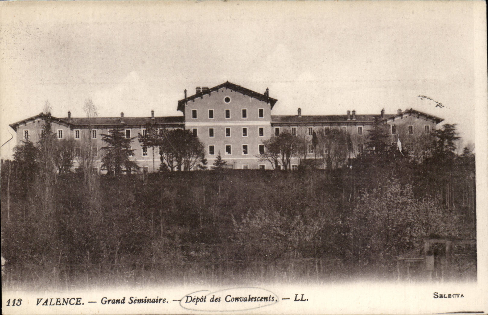 Valence — Grand Séminaire — Dépôt des Convalescents — LL. — Selecta