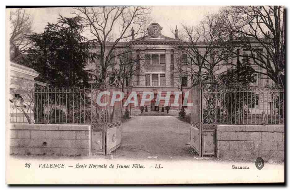 Valence CPA Ecole normale de jeunes filles