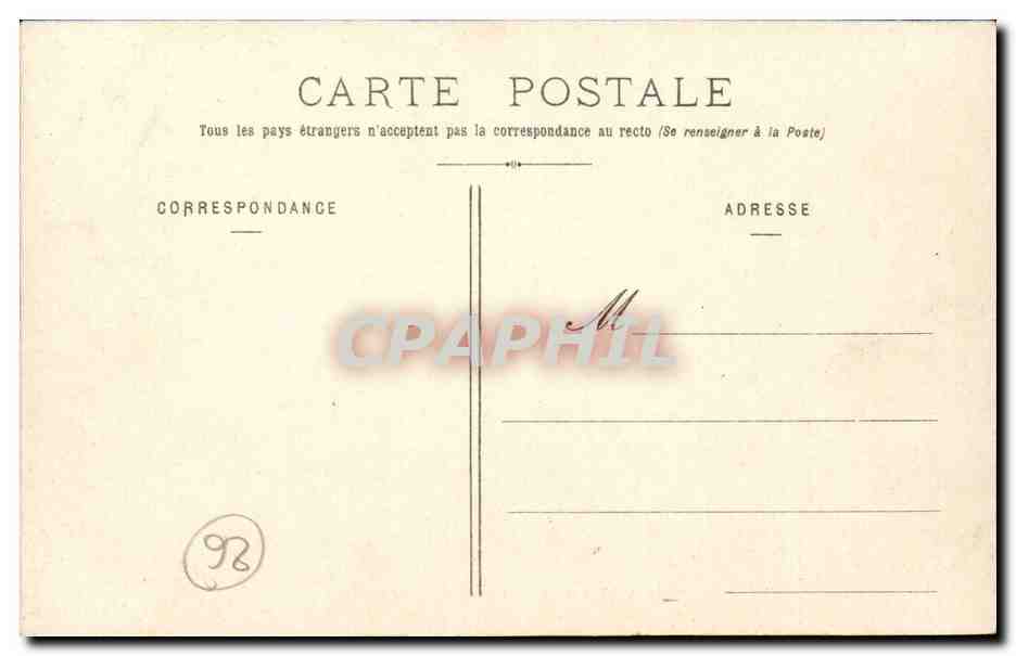 Valence CPA Avenue Felix Faure — Rückseite