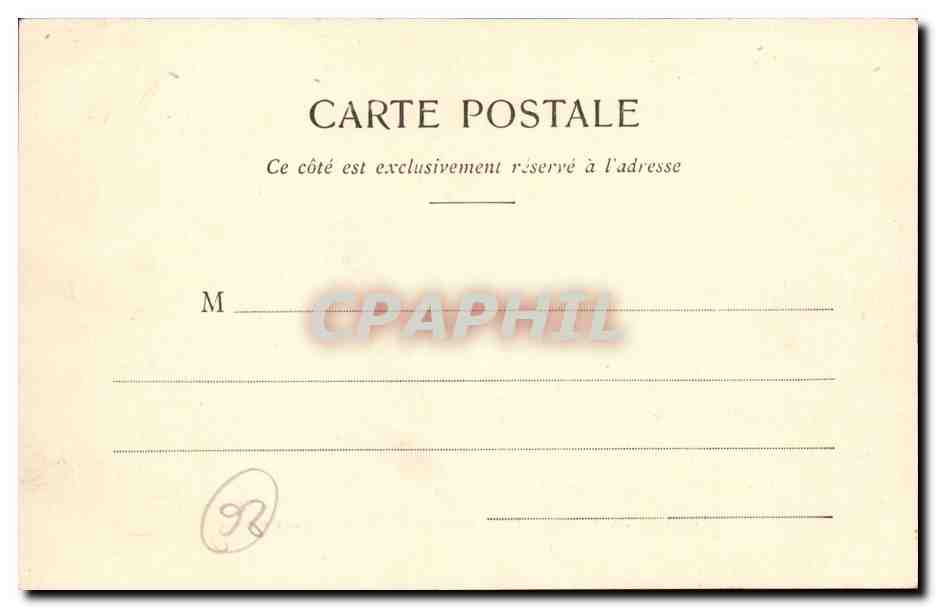 Valence CPA Place Championnet et Hotel des Postes — Rückseite