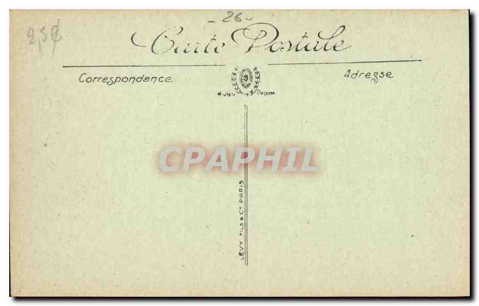 Valence CPA Avenue Gambetta et Crussol — Rückseite