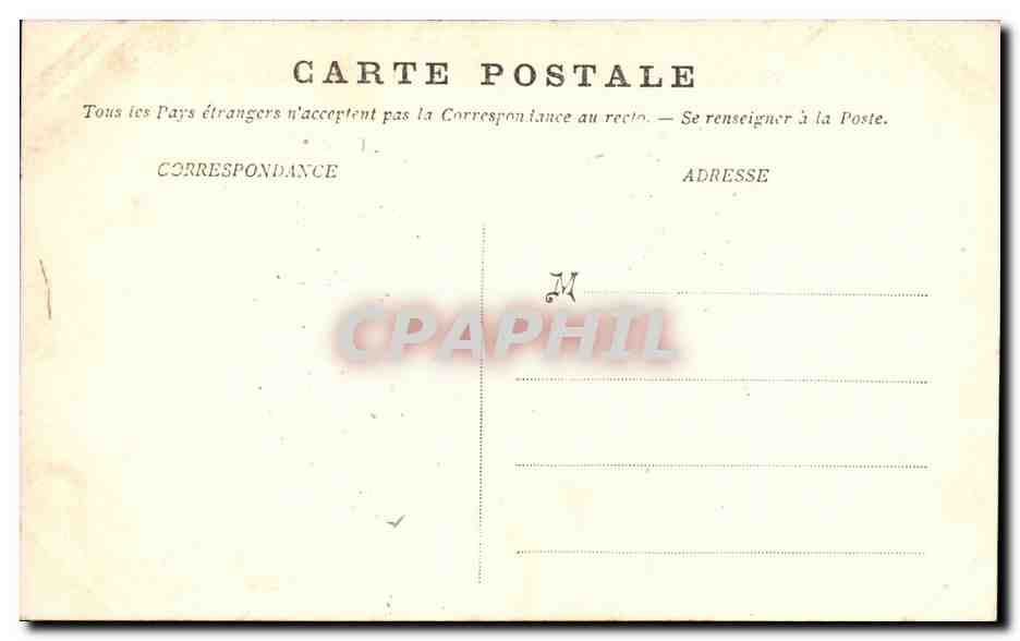 Sainte Adresse CPA Vue generale du Havre — Rückseite