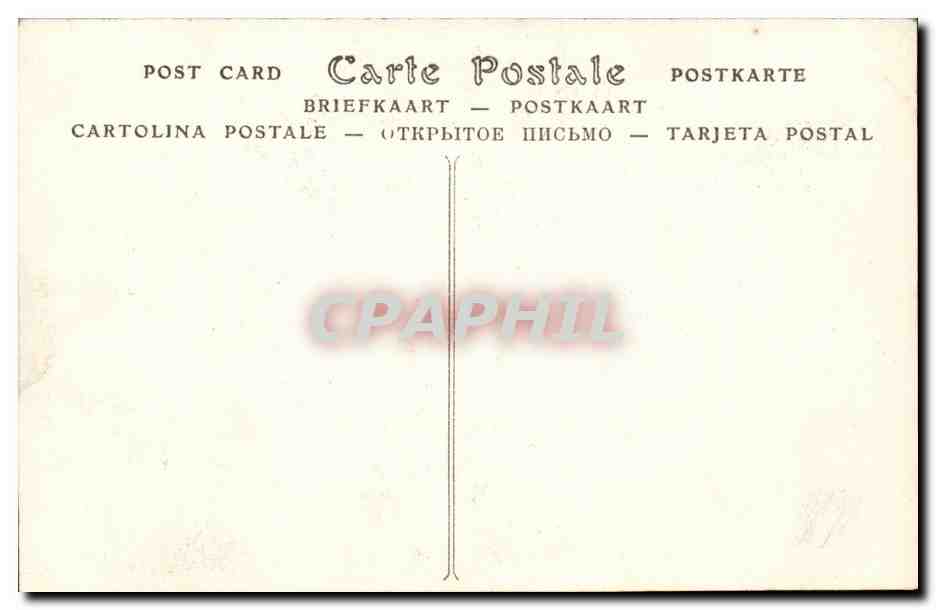 Montivilliers CPA Portail de l'eglise — Rückseite