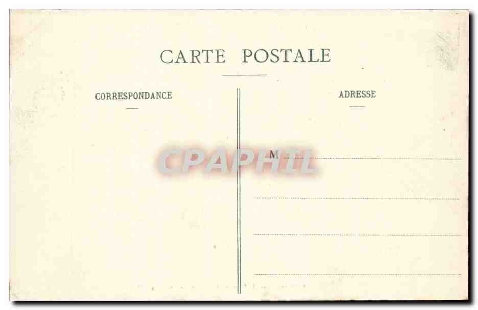 Bagnoles de l'orne CPA Vue generale du lac — Verso