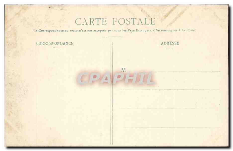 Saint Leonard des Bois CPA Route de Saint Ceneri — Rückseite