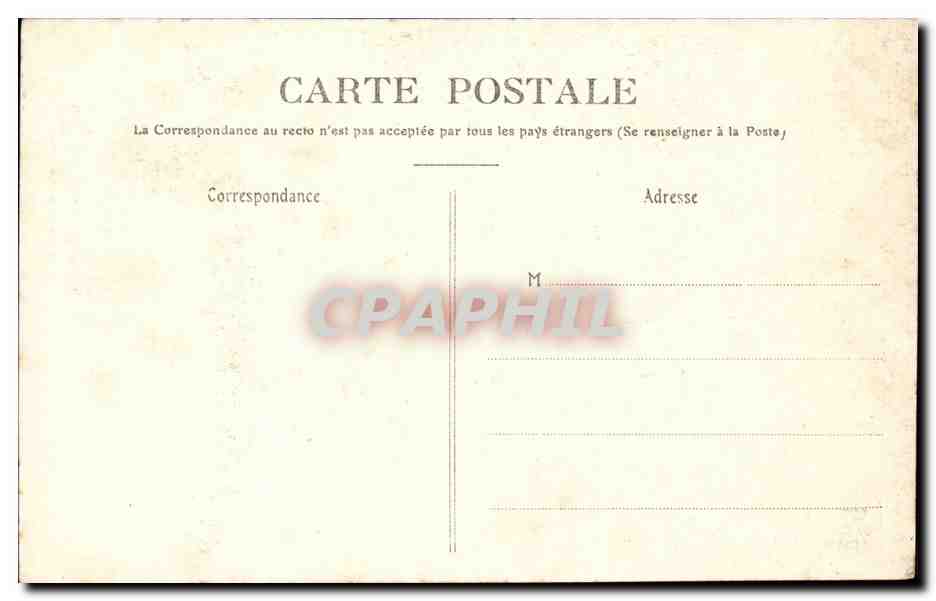 Maiso du vieux Honfleur CPA Ancienne boutique — Rückseite