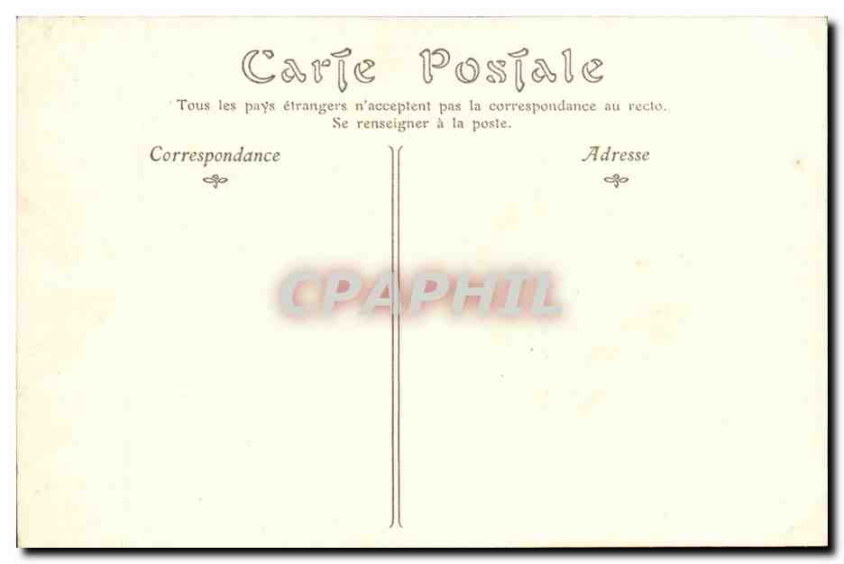 Saint Lo CPA a laitiere normande Place des Beaux Regards — Rückseite