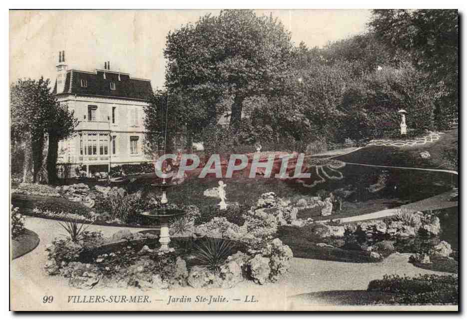 Villers sur Mer CPA Jardin Ste Julie