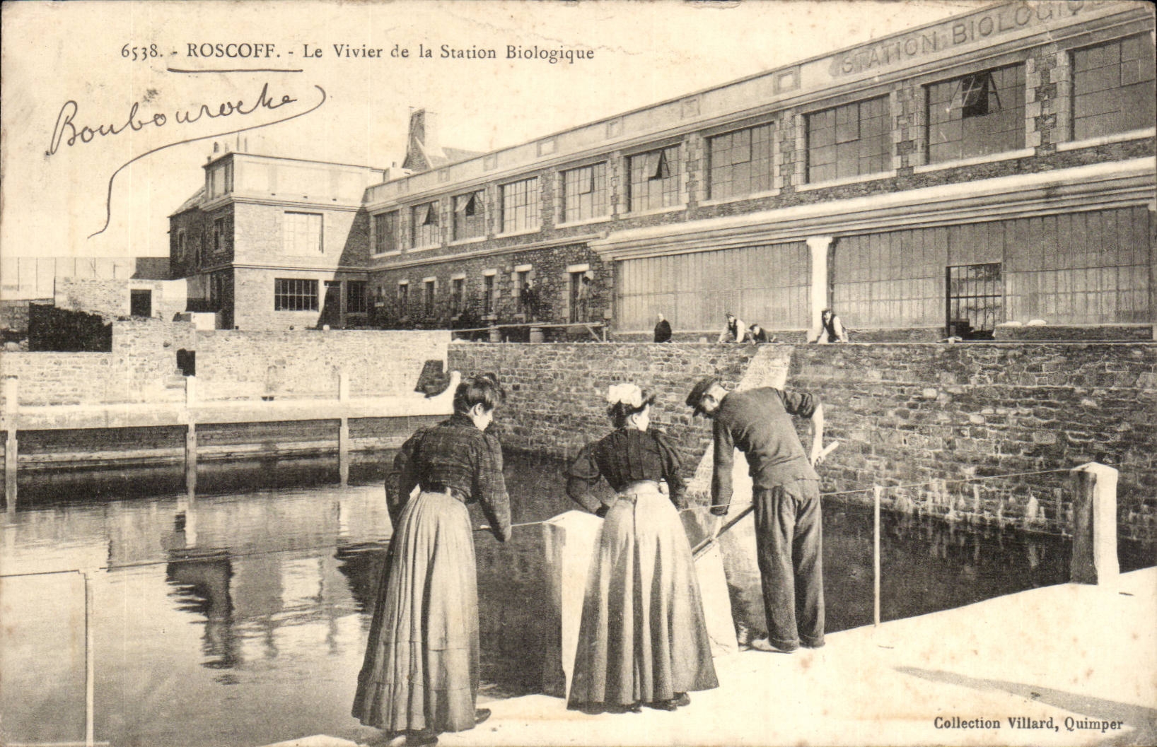 Roscoff CPA Le vivier de la station biologique