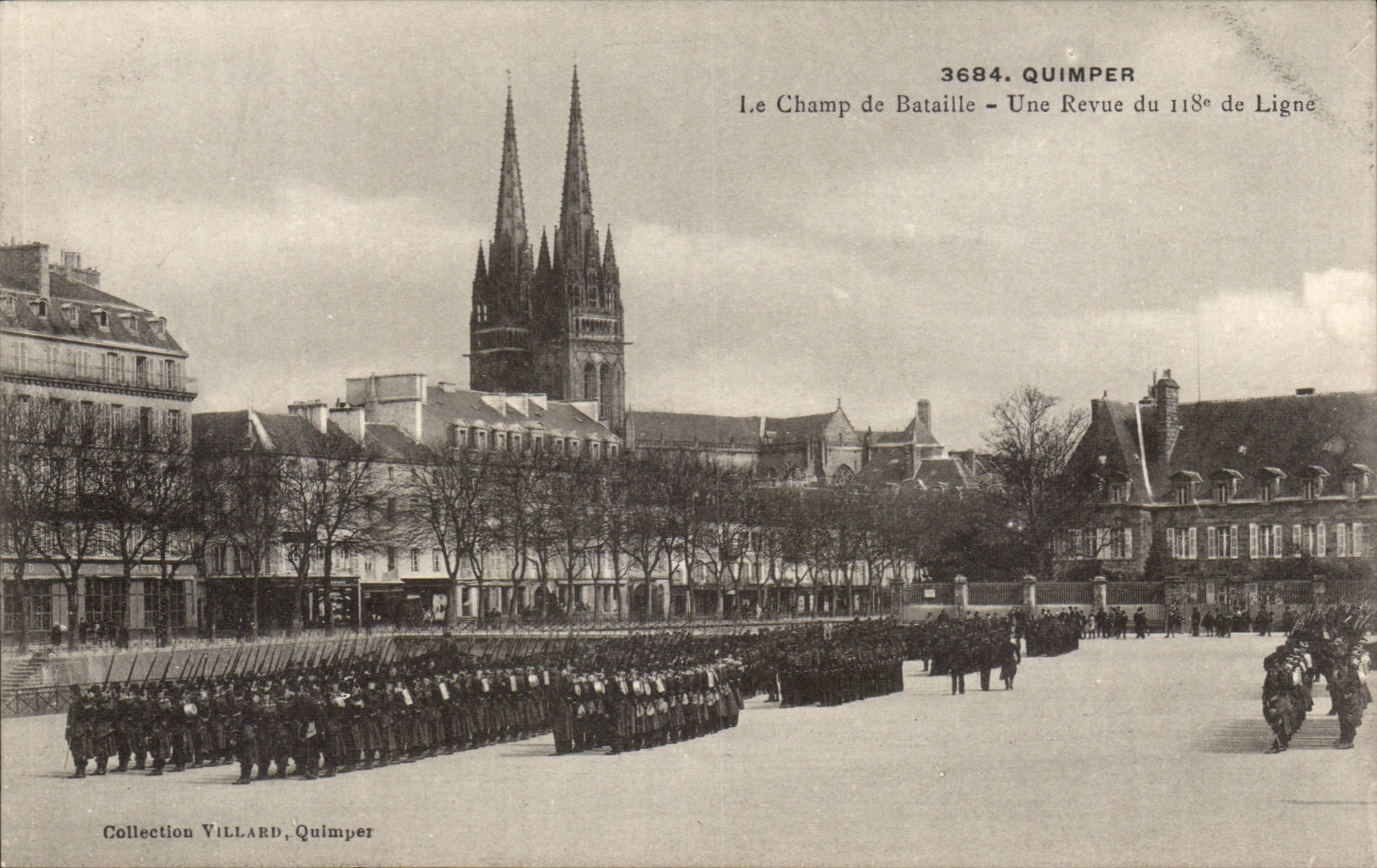 Quimper CPA Le champ de bataille Une revue du 118eme de ligne