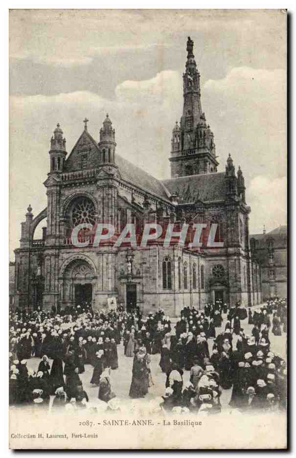 Sainte Anne d'Auray CPA La basilique