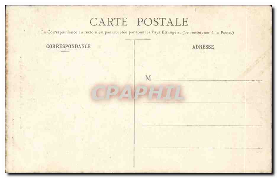Sainte Anne d'Auray CPA La basilique — Verso