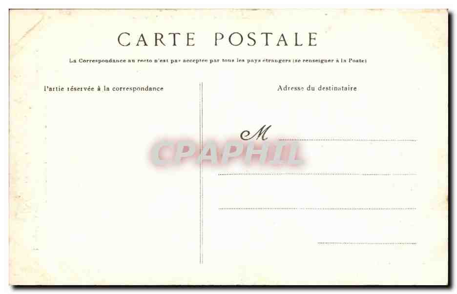 Saint Anne d'Auray CPA Le monument eleve a la memoire du comte de Chambord (Sculpteur Caravanica) — Verso
