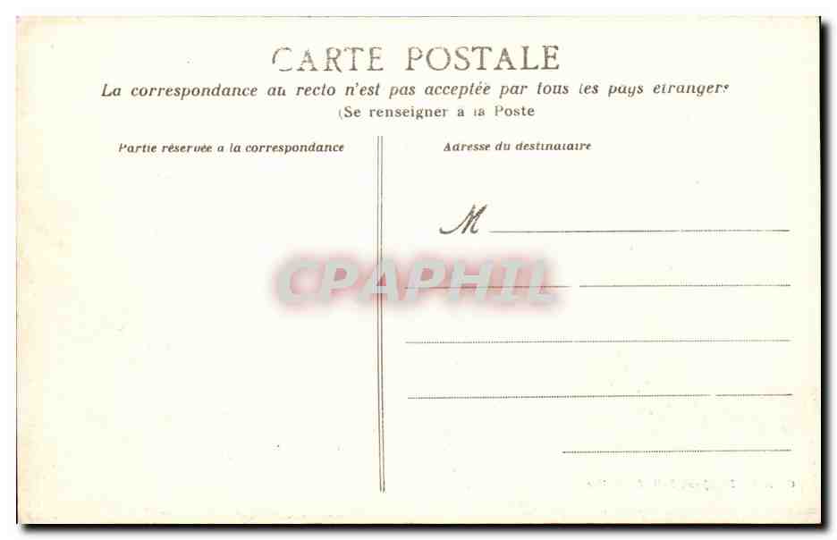 Belle-Île-en-Mer — Arcade Saint-Michel — unbekannter Verlag, Seriennummer 81 — Rückseite