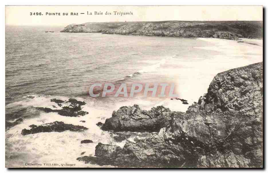 La Pointe du Raz CPA La baie des trepasses