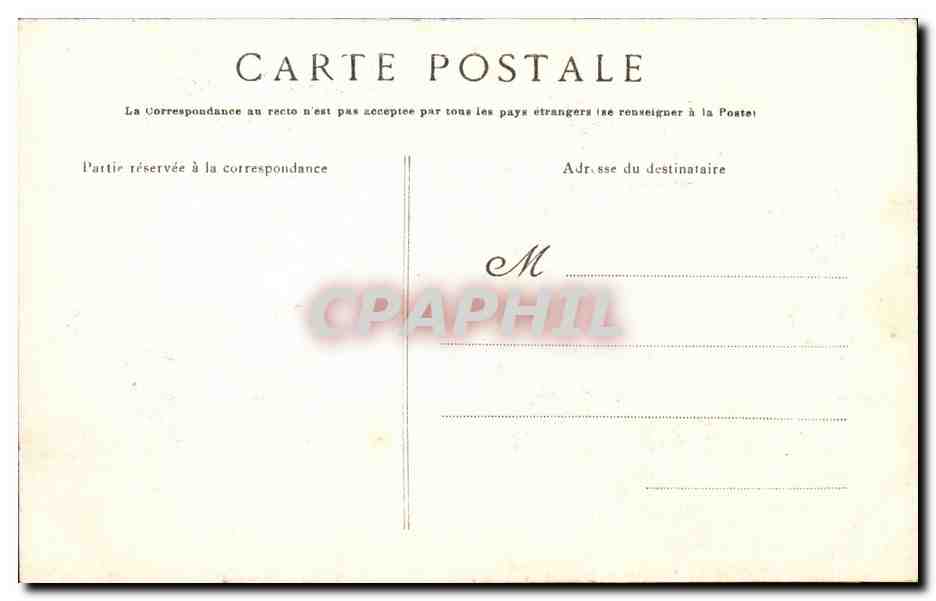 La Pointe du Raz CPA La baie des trepasses — Rückseite